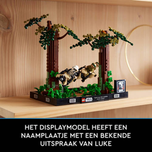 Lego Star Wars Endor™ speederachtervolging diorama 75353 Bouwset