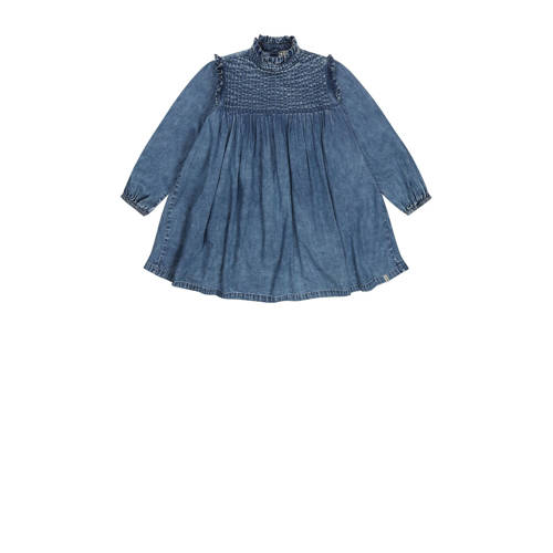 Tumble 'n Dry jurk Termignon medium blue denim Blauw Meisjes Katoen Choker - maat 128 afbeelding
