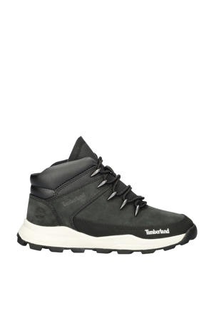 Brooklyn  nubuck veterboots zwart