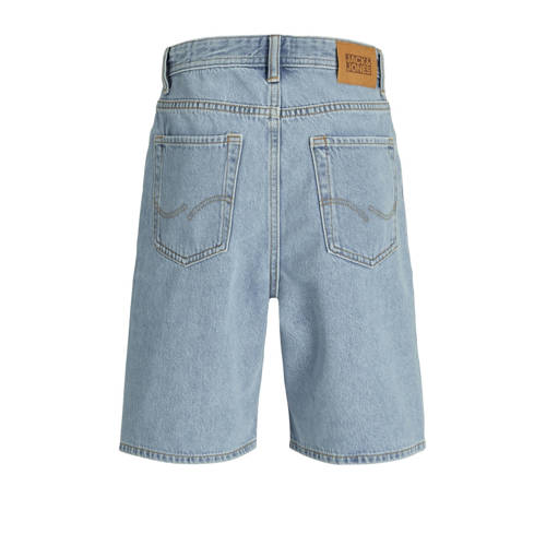 jack & jones JUNIOR denim short JJITONY JJORG blue denim Korte broek Blauw 146