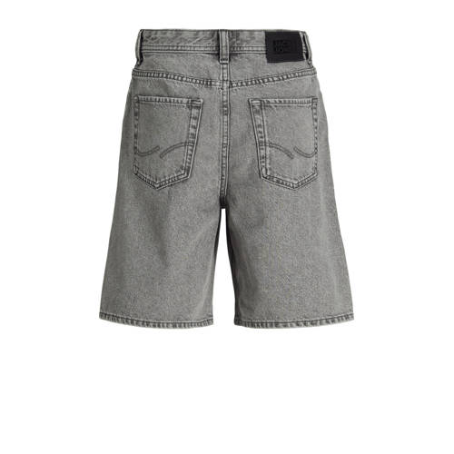 jack & jones JUNIOR denim short JJITONY JJORG grey denim Korte broek Grijs 176
