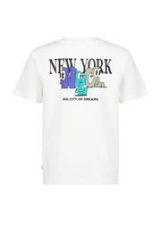 thumbnail: America Today T-shirt met backprint wit