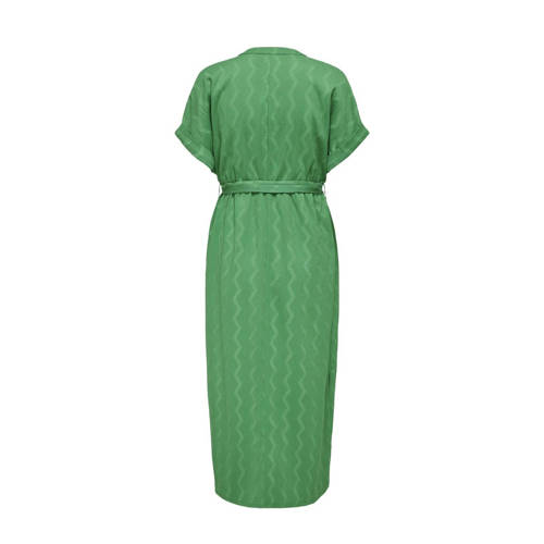 ONLY MATERNITY zwangerschapsjurk OLMDIA frisgroen Dames Polyester V-hals L