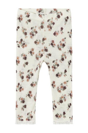wollen baby legging NBFWANG offwhite/oudroze