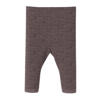 NAME IT BABY baby slim fit legging NBFWANG van merinowol en all over print bruin