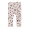 NAME IT BABY wollen baby legging NBFWANG roze/grijs