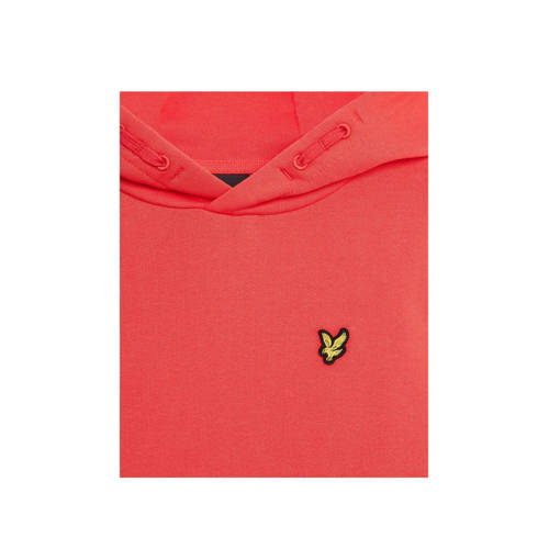 Lyle & Scott sweater MLB2001V Rood Jongens Katoen Capuchon Effen 152 158