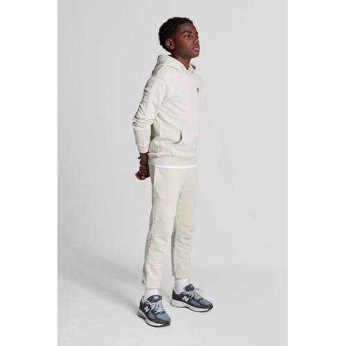 Lyle & Scott sweater Beige Jongens Katoen Capuchon Effen 164 170