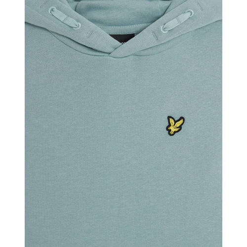 Lyle & Scott sweater Blauw Jongens Katoen Capuchon Effen 170 176