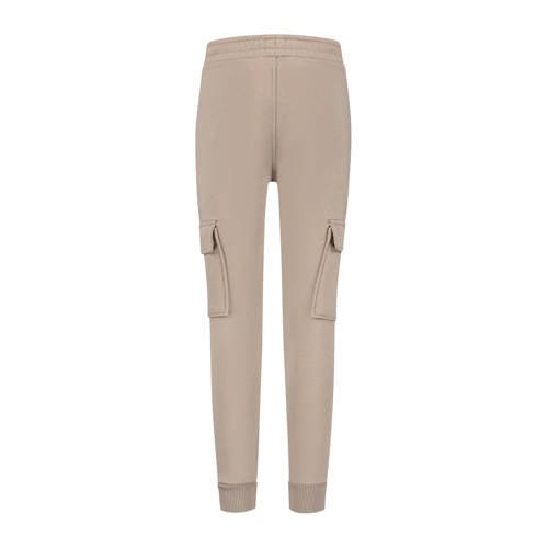 Ballin joggingbroek zand Jongens Katoen Effen 140