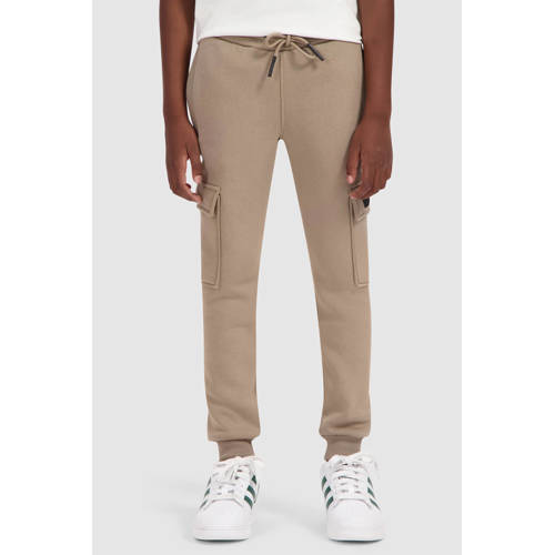 Ballin joggingbroek zand Beige Jongens Katoen Effen - maat 164 afbeelding