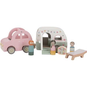 Speelgoed auto met caravan