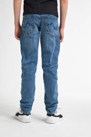 thumbnail: Blauwe jongens Petrol Industries regular fit jeans van denim met effen