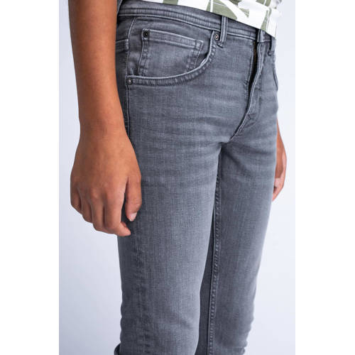 Petrol Industries regular fit jeans grey Zwart Jongens Denim Effen