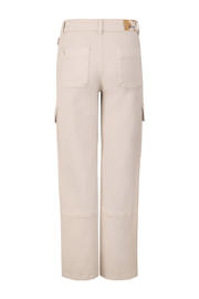 thumbnail: Blue Rebel straight fit cargobroek Leona beige