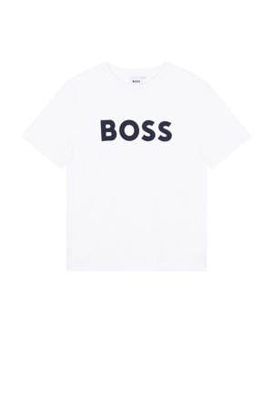 T-shirt met logo wit