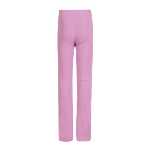 Shoeby high waist flared broek lichtpaars Meisjes Polyester Effen 146 152