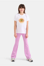thumbnail: Shoeby high waist flared broek lichtpaars