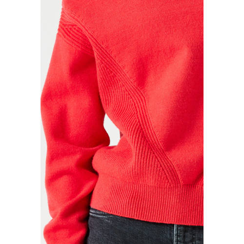 Garcia sweater rood Effen 128 134 | Sweater van