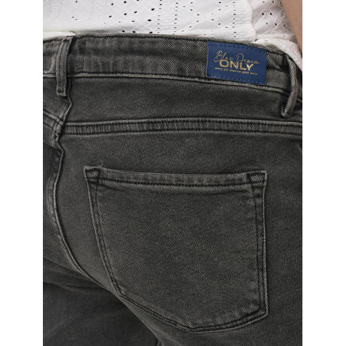 ONLY MATERNITY high waist zwangerschaps straight jeans OLMEMILY dark grey denim Grijs L-32