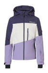 Donkerblauw/ecru/lila