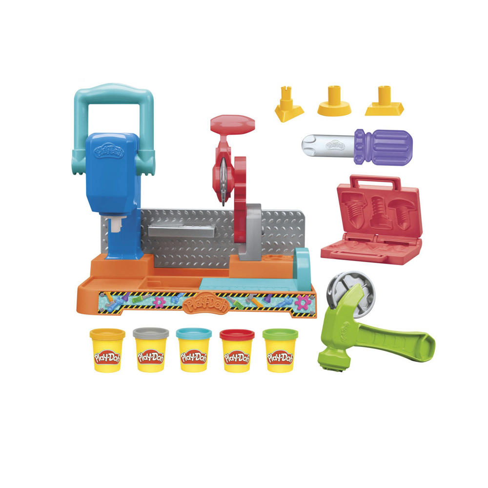 Play-Doh Stempelen en Zagen speelset