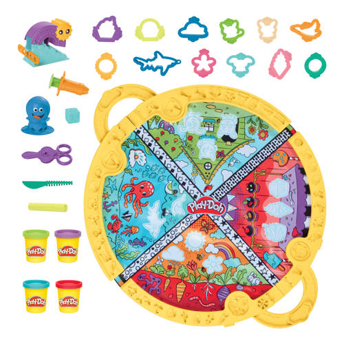 Play-Doh Opvouw en Meeneem Speelmat Klei | Klei van