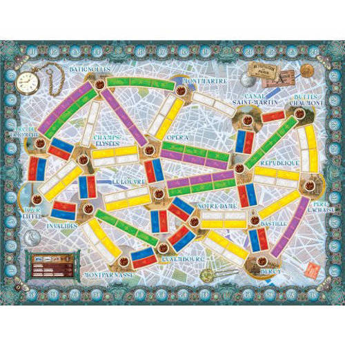 Days of Wonder Ticket to Ride: Parijs NL Bordspel | Bordspel van