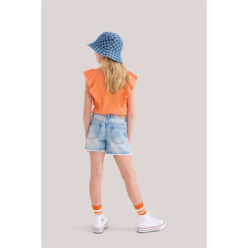 Shoeby T-shirt oranje Meisjes Polyester Ronde hals 122 128