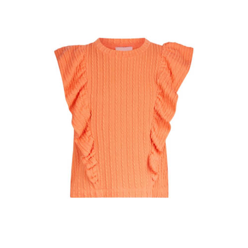 Shoeby T-shirt oranje Meisjes Polyester Ronde hals