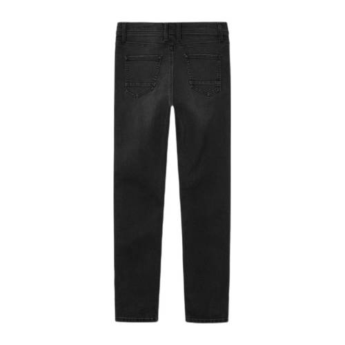 name it KIDS slim fit jeans NMMSILAS black denim Zwart Jongens Stretchdenim 116