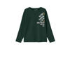NAME IT KIDS longsleeve NKMVAGNO met printopdruk donkergroen