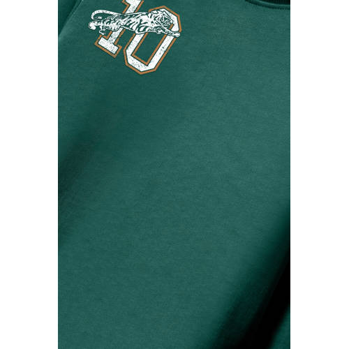 name it KIDS sweater NKMVASHA met backprint groen Backprint 158 164