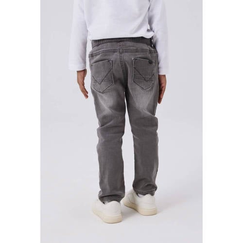 name it MINI slim fit jeans NMMRYAN medium grey denim Grijs Jongens Jog denim 80