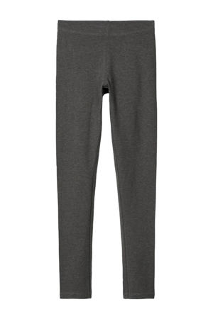 legging NKFVIVIAN donkergrijs melange