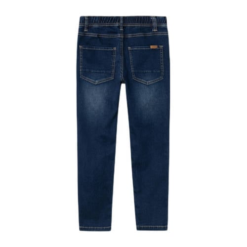 name it KIDS slim fit jeans NKMRYAN JOGGER denim blue Blauw Jongens Jog denim 140