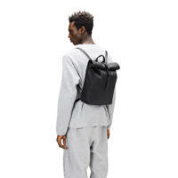 thumbnail: Rains  rugzak Rolltop Mini W3 zwart