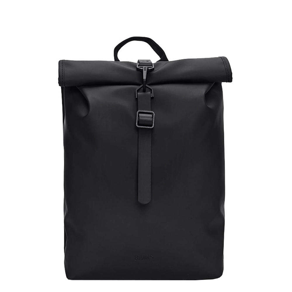 Rains rugzak Rolltop Mini W3 zwart