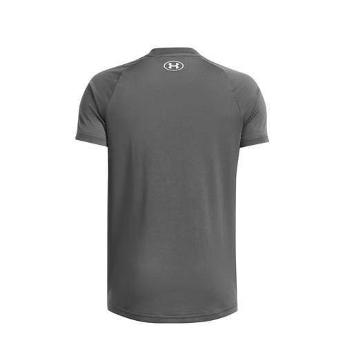 Under Armour sportshirt Tech 2.0 grijs wit Sport t-shirt Polyester Ronde hals 128