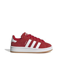 thumbnail: Rood en witte jongens en meisjes adidas Originals Campus 00s sneakers van suède-pu/voering: mesh/voetbed: eva met veters