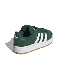 thumbnail: adidas Originals Campus 00s  suède sneakers donkergroen/wit