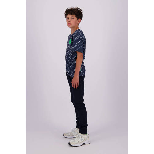 VINGINO regular fit joggingbroek Soccer diep donkerblauw Jongens Sweat 104