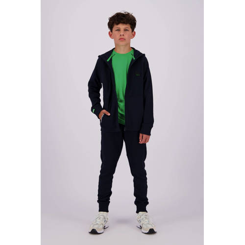 VINGINO sweatvest Olympic diep donkerblauw Effen 140