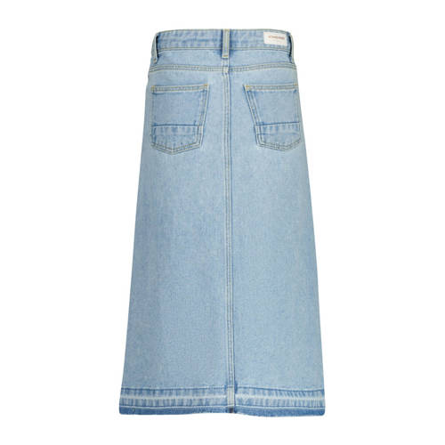 VINGINO spijkerrok Doris light bleach Blauw Meisjes Denim Effen 158