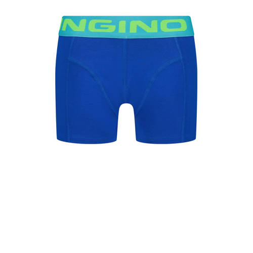 VINGINO boxershort Blue set van 5 donkerblauw multicolor Jongens Stretchkatoen 122 128