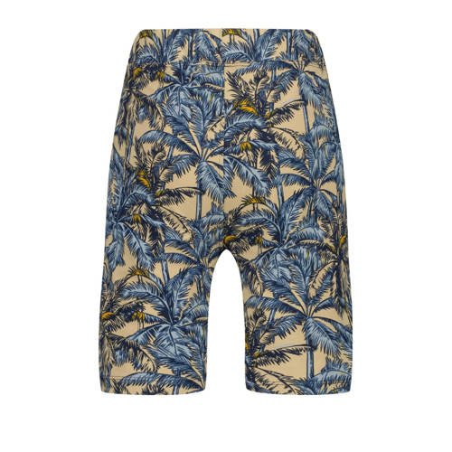 VINGINO shortama Wander donkerblauw beige Jongens Stretchkatoen Ronde hals 146 152