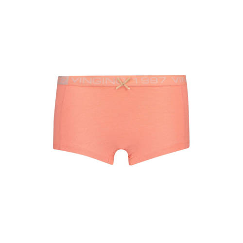 VINGINO short Sunny set van 3 neonroze rood Slip Oranje Meisjes Stretchkatoen 122 128