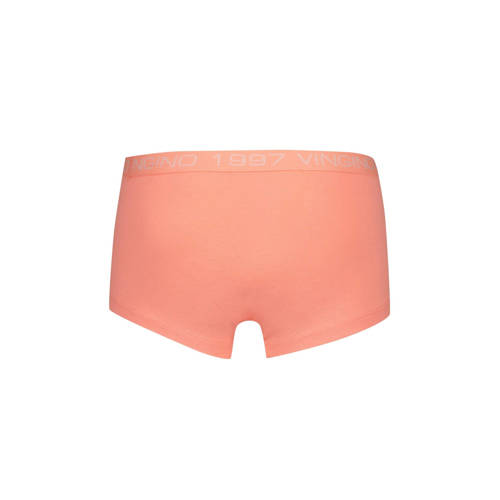 VINGINO short Sunny set van 3 neonroze rood Slip Oranje Meisjes Stretchkatoen 122 128