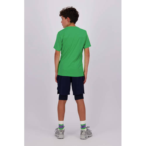 VINGINO T-shirt Hike neon groen Jongens Polyester Ronde hals Effen 140