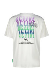 thumbnail: Vingino T-shirt Hit met backprint wit
